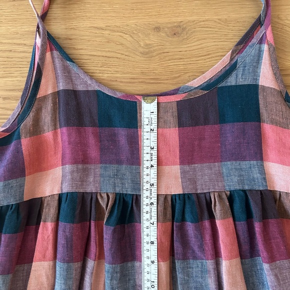 Linen check sundress - Picture 7 of 11